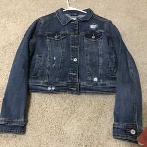 Mossimo Distressed Jean Jacket